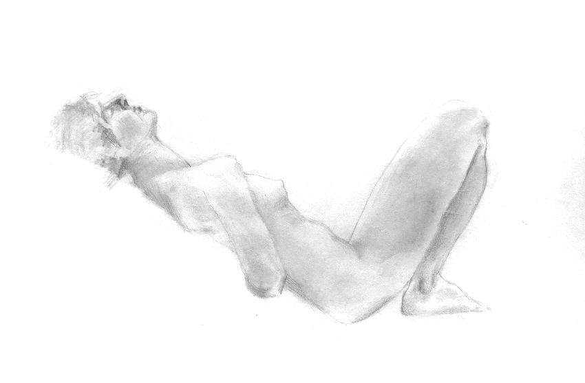 Lying on slope